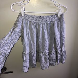 American eagle outfitters off the shoulder shirt.